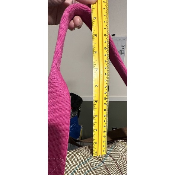 Land’s End Canvas Getaway Duffle Bag Antique Alabaster Pink Glen Plaid Travel - Picture 9 of 16